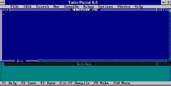 IDE Turbo Pascal 6.0